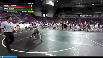 W-138 lbs Quarters & 1st Wb (16 Team) - Brinley Green, Wyoming vs Kara Noyce, Tennessee
