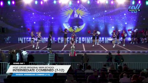 Holy Cross Regional High School - Intermediate Combined (7-12) [2024 Intermediate Combined (7-12) Day 1] 2024 Sea to Sky International Cheer & Dance Championship