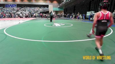 67 lbs Consi Of 8 #1 - Dakin Patterson, Maize Wrestling Club vs Larry Meza Jr, Sunkist Kids Monster Garage