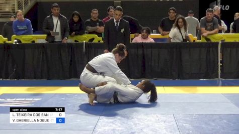 LETÍCIA TEIXEIRA DOS SANTOS vs VITORIA GABRIELLA NOGUEIRA DOS R 2024 Pan Jiu Jitsu IBJJF Championship