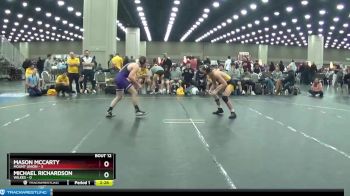 133 lbs Finals (8 Team) - Michael Richardson, Wilkes vs Mason McCarty, Mount Union