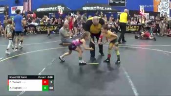 46 lbs Round 3 (6 Team) - Kona Hughes, The Funky Singlets vs Cooper Tackett, Steel Valley Psychos