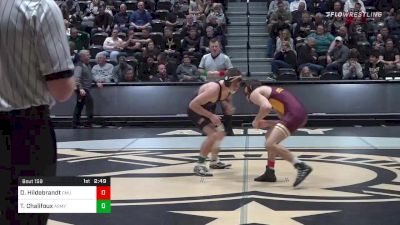 125 lbs Final - Drew Hildebrandt, Central Michigan vs Trey Chalifoux, Army