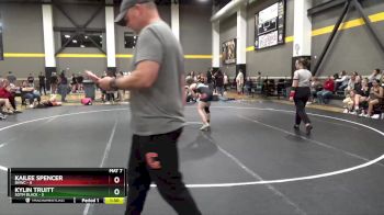 112 lbs Placement (4 Team) - Kylin Truitt, SOTM Black vs Kailee Spencer, BVWC