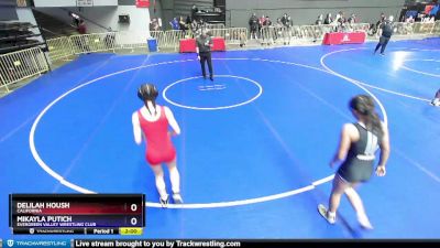 117 lbs Quarterfinal - Delilah Housh, California vs Mikayla Putich, Evergreen Valley Wrestling Club