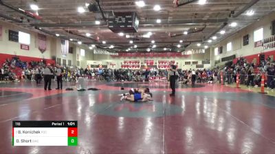 110 lbs 5th Place Match - Blake Konichek, Prairie Du Chien vs Drezden Short, Simley Wrestling Club