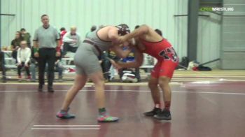 285 lbs Final - Isaiah Bellamy, Wesleyan vs Joe Fusco, Springfield College