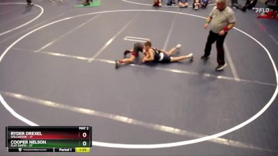 88 lbs Semis & 1st Wrestleback (8 Team) - Ryder Drexel, Stillwater vs Cooper Nelson, Flat Earth