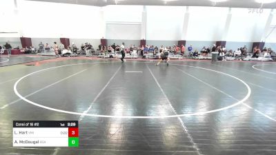 165 lbs Consi Of 16 #2 - Luke Hart, Virginia Military Institute vs Andrew McDougal, Roanoke College