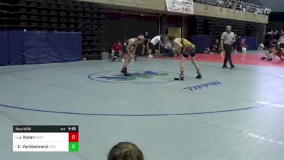 130 lbs Consi Of 8 #1 - Jordan Rutan, Punxsutawney, PA vs Ethan VanNostrand, Virginia Beach, VA