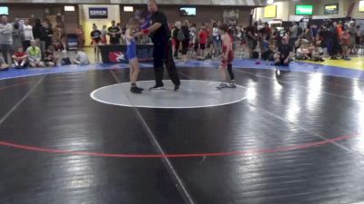 31 kg Cons Semis - Colton Strange, Nebraska vs Xander Edstrom, Upper Valley Aces Wresstling