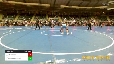 88 lbs Consi Of 4 - Julian Smith, Spazz Wrestling vs Gage Southwick, Sanderson Wrestling Academy