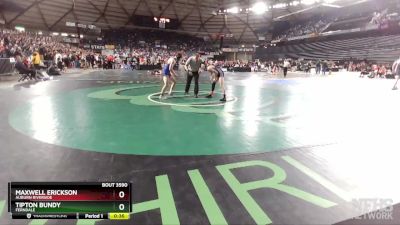 3A 126 lbs Cons. Round 3 - Tipton Bundy, Ferndale vs Maxwell Erickson, Auburn Riverside