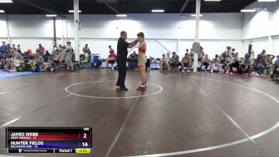 165 lbs 4th Wrestleback (16 Team) - Eli Knight, West Virginia vs Jacob Hadden, Oklahoma Red