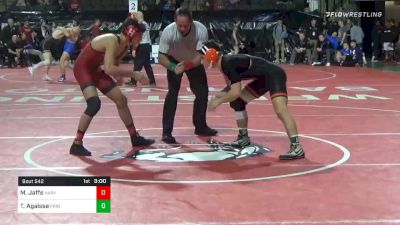 133 lbs Consolation - Michael Jaffe, Harvard vs Ty Agaisse, Princeton