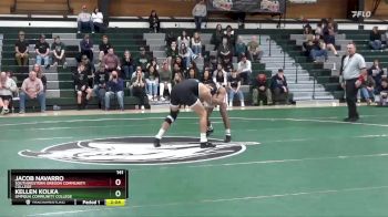 141 lbs Cons. Semi - Kellen Kolka, Umpqua Community College vs Jacob Navarro, Southwestern Oregon Community College