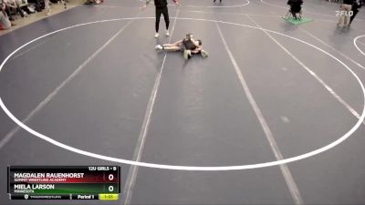 Round 3 - Miela Larson, Minnesota vs Magdalen Rauenhorst, Summit Wrestling Academy