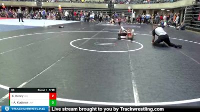 80 lbs Champ. Round 2 - Alex Kuderer, LAW vs Keaton Henry, Immortal Athletics WC