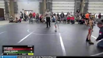 52 lbs Round 1 (8 Team) - Cam Smith, PA Alliance Red vs Parker Mangum, NCWAY Crusaders