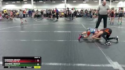 64 lbs Round 2 (8 Team) - Dominic Rocco, Armory Athletics vs Dawson Grady, NC National Team