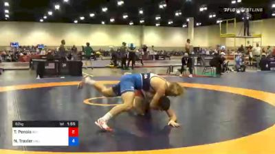 92 kg Cons 4 - Thomas Penola, Boilermaker RTC vs Nathan Traxler, California Regional Training Center (CA RTC)