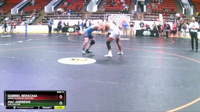 167 lbs Champ. Round 1 - Mac Andrews, Wellington vs Gabriel Beracasa, Doral/Maximum Perform