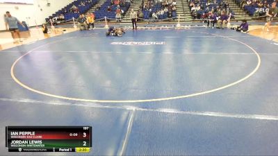 197 lbs Cons. Semi - Ian Pepple, Wisconsin-Eau Claire vs Jordan Lewis, Wisconsin-Whitewater