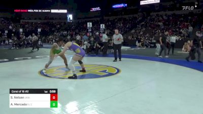 155 lbs Consi Of 16 #2 - Savannah Nelsen, Ukiah vs Arabella Mercado, El Camino