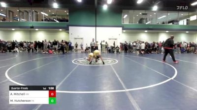 95 lbs Quarterfinal - Akeeah Mitchell, NM vs Marco Hutcherson, PA