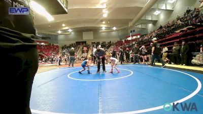 51 lbs Quarterfinal - Hailey Lollis, Sperry Wrestling Club vs Kynleigh Harper, Dark Cloud Wrestling Club