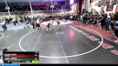 138 lbs Champ. Round 1 - Chase Smith, Freeman vs Gabe Larsen, Coeur D`Alene High School