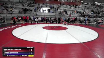 62 lbs Quarterfinal - Skylar Hattendorf, NH vs Hanna Errthum, WI