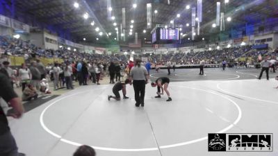 123 lbs Quarterfinal - Amaiah Aguilar, Bookcliff Middle School vs Alexa Guerrero, Greeley United