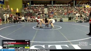 165 lbs Finals (8 Team) - Zaine McDonald, Blackwell vs Zach Dawson, Marlow