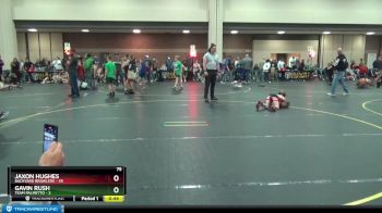 75 lbs Round 4 (6 Team) - Jaxon Hughes, Backyard Brawlers vs Gavin Rush, Team Palmetto