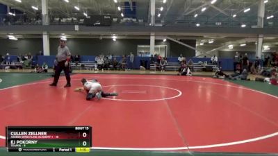 80 lbs Round 2 (16 Team) - Cullen Zellner, Askren Wrestling Academy 1 vs EJ Pokorny, TEAM16