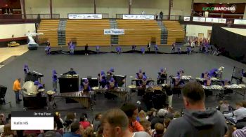 Halls HS at 2019 WGI Percussion|Winds Atlanta Regional