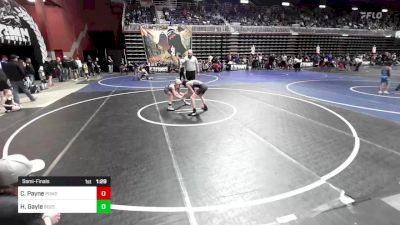 106 lbs Semifinal - Colby Payne, Pomona Elite vs Howie Gayle, Bozeman WC