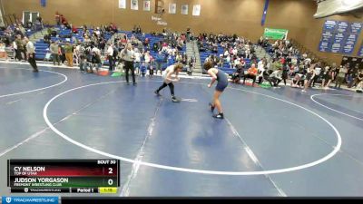 150 lbs Champ. Round 1 - Judson Yorgason, Fremont Wrestling Club vs Cy Nelson, Top Of Utah