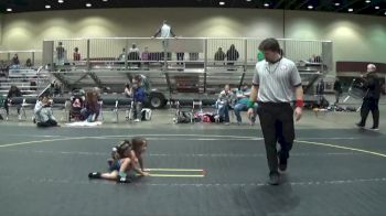 40 lbs Round 2 (6 Team) - Laci Phillips, Donahue WA vs Ryann Livingston, Contenders WA Green