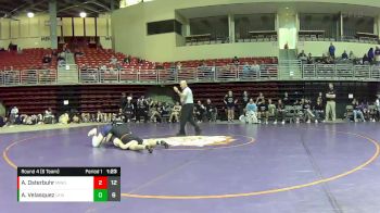 120 lbs Round 4 (6 Team) - Angelica Velasquez, Lexington Girls vs Aliena Osterbuhr, Minden Girls