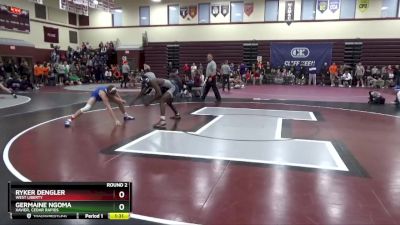 157 lbs Round 2 - Ryker Dengler, West Liberty vs Germaine Ngoma, Xavier, Cedar Rapids