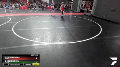 95 lbs Quarterfinal - Shane Rochon, RT Elite vs Westin Ingham, Amery