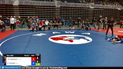 56 lbs Semifinal - Dawson Jackson, Eastside United Wrestling Club vs Zion Enciso, Casper Wrestling Club