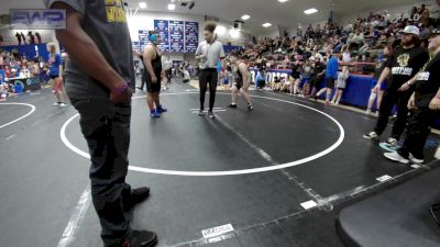 285 lbs Rr Rnd 1 - Robbie Macias, OKC Saints Wrestling vs Donnie Williams, Midwest City Bombers Youth Wrestling Club