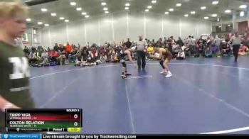 110 lbs Round 5 (6 Team) - Tripp Vigil, Wyoming Brown vs Colton Relation, Tennessee White