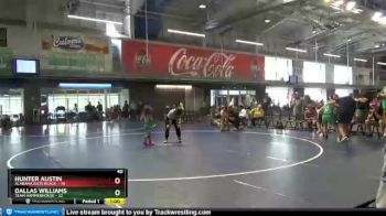 40 lbs Round 7 (10 Team) - Hunter Austin, Alabama Elite Black&nbsp; vs Dallas Williams, Team Hammerhouse