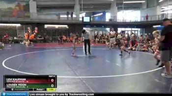 50 lbs Round 7 (10 Team) - Louden Moon, Predator Wrestling vs Levi Kaufman, Backyard Brawlers
