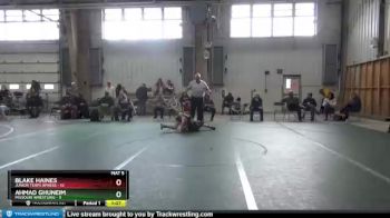 88 lbs Round 4 (6 Team) - Ahmad Ghuneim, Missouri Wrestling vs Blake Haines, Junior Terps Xpress