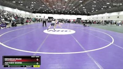 138C Cons. Round 3 - DeMarcus Rojas, Valley Center HS vs Matthew Shomin, Staley